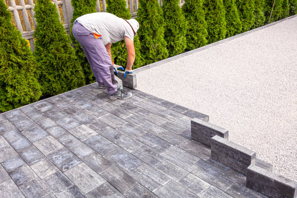 Residential Paver Driveway in Lowell, MA